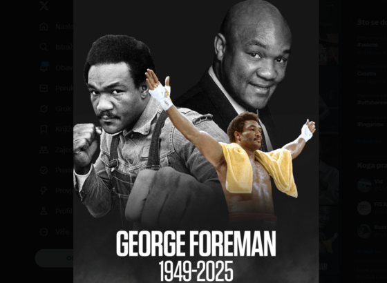 Preminuo George Foreman, jedan od najvećih  boksača u istoriji
