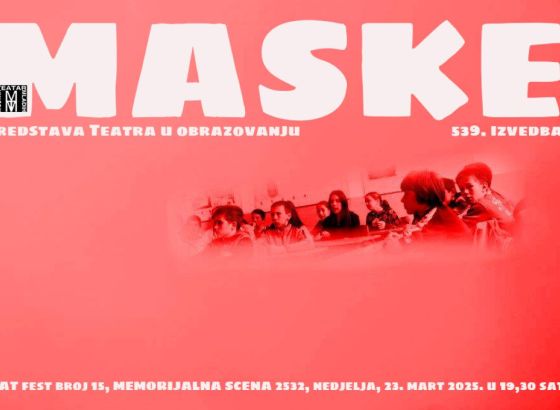 "MASKE" četvrtog dana MAT festa: Solidarnosti sa svim zlostavljanim osobama