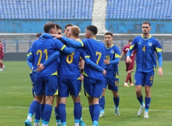 Mlada reprezentacija BiH danas protiv Crne Gore