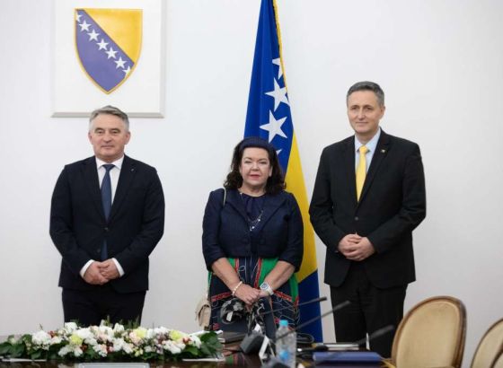 Bećirović sa Pierce: Moramo biti odlučni, jer još uvijek traje napad na ustavni poredak BiH