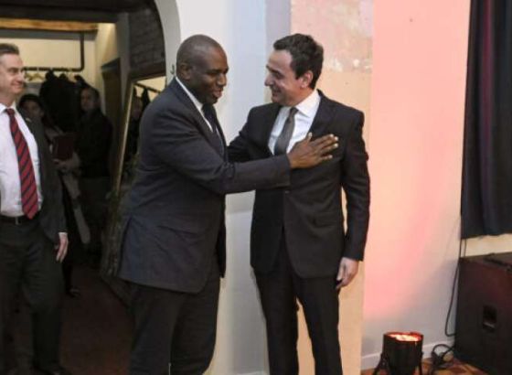 Britanski ministar vanjskih poslova David Lammy u posjetu Kosovu