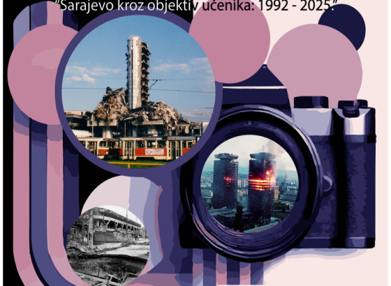 Izložba i radionica: "Sarajevo kroz objektiv učenika: 1992 -2025" – 4. aprila u Edukativnom centru Memorijalnog centra Sarajevo