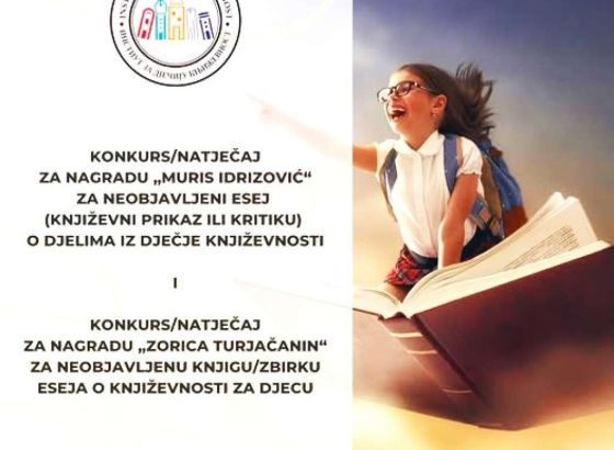 Institut za dječiju književnost BiH nagradio najbolje radove pristigle na konkurs