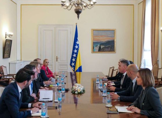 Komšić o aktuelnoj političkoj situaciji s ambasadorima grupe država prijatelja zapadnog Balkana