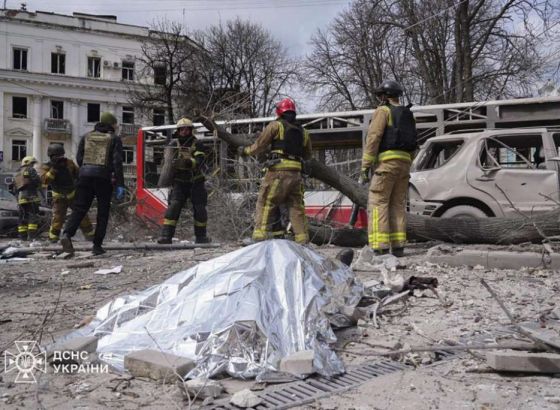 Deseci mrtvih u ruskom napadu na ukrajinski grad Sumi