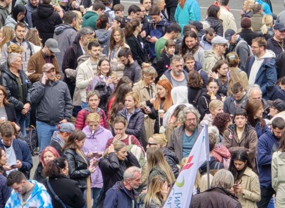 Srbija: Nastavljena blokada RTS-a, Branbić studente nazvala nasilnicima
