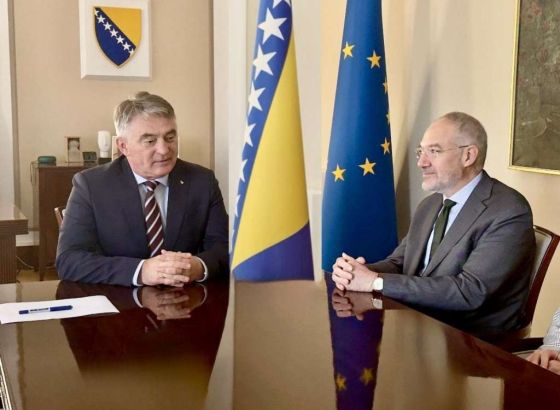 Komšić u oproštajnu posjetu primio turskog ambasadora u BiH