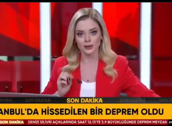 Zemljotres u Istanbulu zabilježen tokom programa: Voditeljica reagovala pribrano(VIDEO)