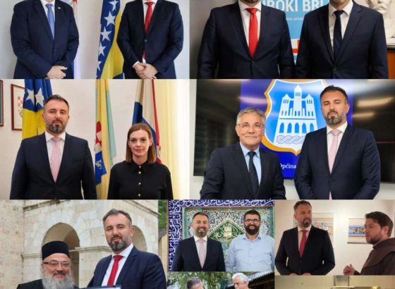 Stojanović, Čović i Jelčić razgovarali o političkoj stabilnosti i razvojnim prioritetima kantona