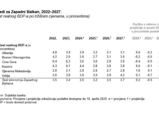 Svjetska banka: Ekonomski rast BiH dostigao 2,6 posto, u ovoj i idućoj godini očekuje se dodatni rast