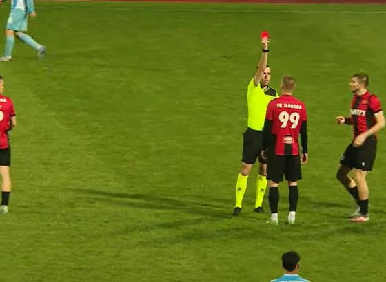 Fudbaleru Slobode četiri utakmice suspenzije