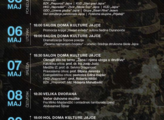 Festival 'Plivske omahe' u Jajcu ove godine u znaku žena i njihove uloge u društvu