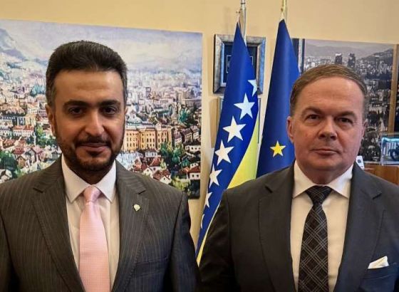 Ambasador Države Kuvajt u BiH predao kopije akreditivnih pisama