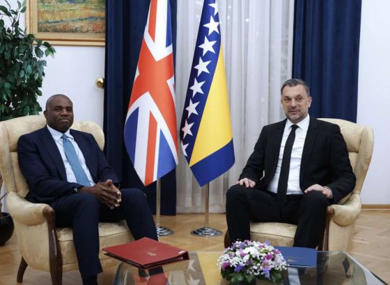 Konaković - Lammy: Snažna i kontinuirana podrška suverenitetu i teritorijalnom integritetu BiH