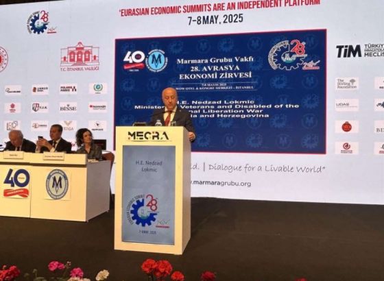 Lokmić na 28. Evroazijskom ekonomskom samitu u Istanbulu