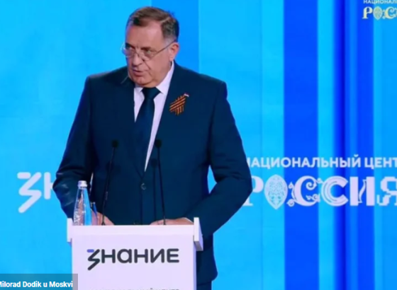 Dodik iz Moskve o Platformi: Dvije "trojčice" i još poneko- juče su potpisivali, sljedeće godine će biti "izbrisani"