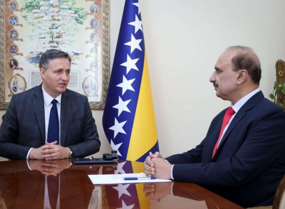Bećirović i Shah: Pakistan i BiH dijele razumijevanje, solidarnost i podršku