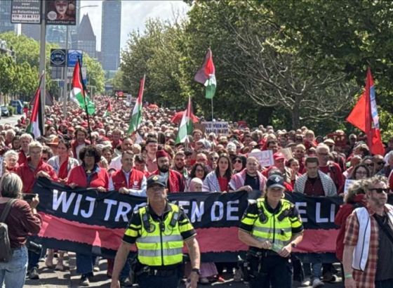 Oko 100.000 ljudi u Nizozemskoj na protestima: Povucite crvenu liniju za Gazu, zaustavite genocid