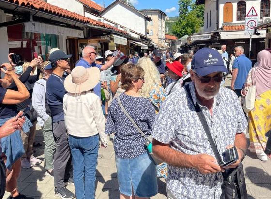 U maju povećan broj turističkih dolazaka i noćenja u Sarajevu 