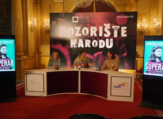 Godišnji koncert Udruženja Superar u BiH 14. juna u Narodnom pozorištu