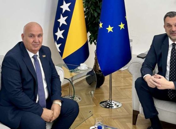 Konaković i Maarouf razgovarali o položaju i pravima palestinske zajednice u BiH te situaciji u Gazi