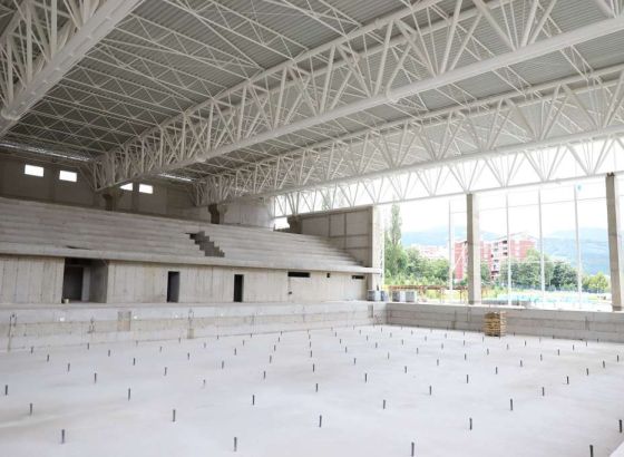 Kasumović obišao gradilište olimpijskog bazena: Ovo će biti najmoderniji sportski kompleks u BiH