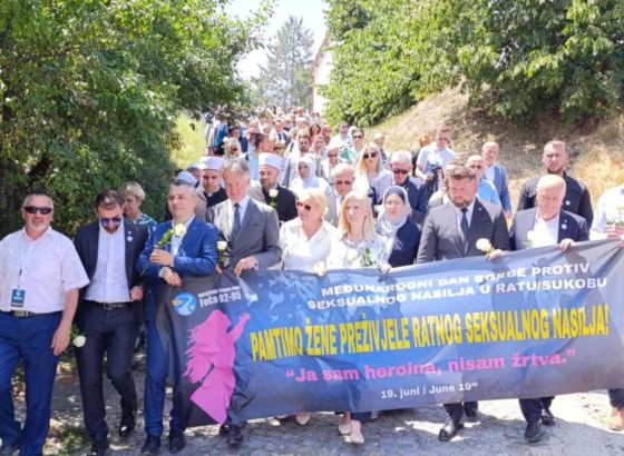 “Foča ne zaboravlja – zajedno protiv seksualnog nasilja u ratu”