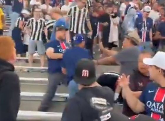 Brutalna tuča navijača Botafoga i Pari Sen Žermena