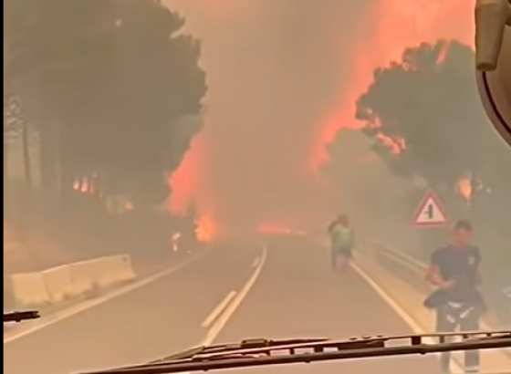 ZASTRAŠUJUĆI SNIMCI IZ SUSJEDSTVA: Vatrogasci u vatrenom paklu