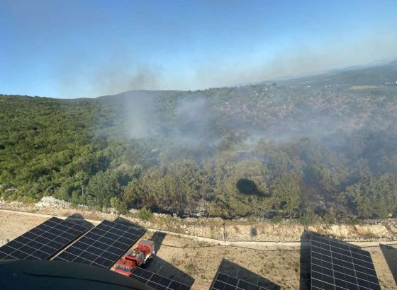 Ugašen požar kod Gruda, požar kod Ljubuškog lokaliziran