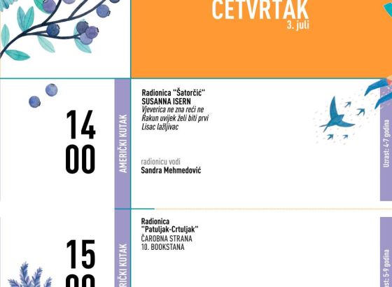 Na Festivalu Bookstan predstavljanje romana 'Slijepac' slovenskog autora Mitje Čandera