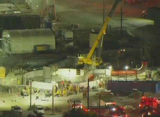 Najmanje 15 radnika zarobljeno u urušavanju industrijskog tunela u Los Angelesu