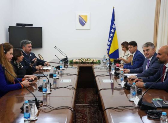 Komšić i DiCarlo o pomirenju, istini i političkoj stabilnosti u BiH