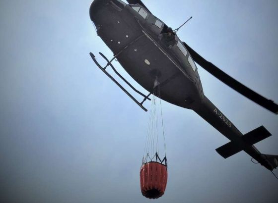Helez: Helikopter Oružanih snaga BiH stiže u pomoć Mostaru