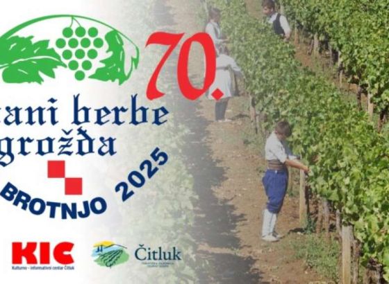 Bogat program manifestacije Dani berbe grožđa u Čitluku