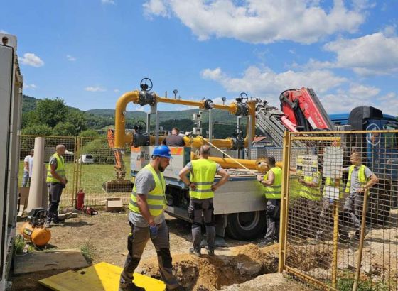 BH-Gas - Kiseljak dobija gas nakon 15 godina čekanja