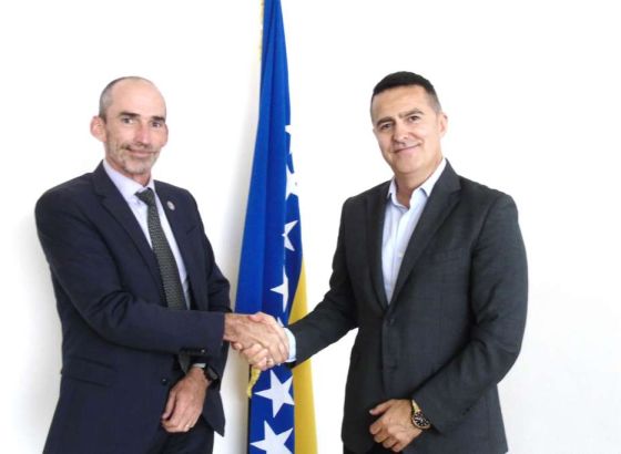 Kajganić i Gangloff: Dobra saradnju u borbi protiv različitih oblika kriminala