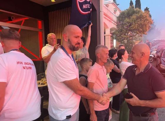 Neum dočekao vaterpoliste BiH nakon osvajanja evropske bronze