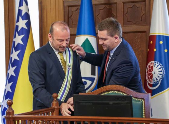 Alen Girt novi predsjedavajući Gradskog vijeća Grada Sarajeva