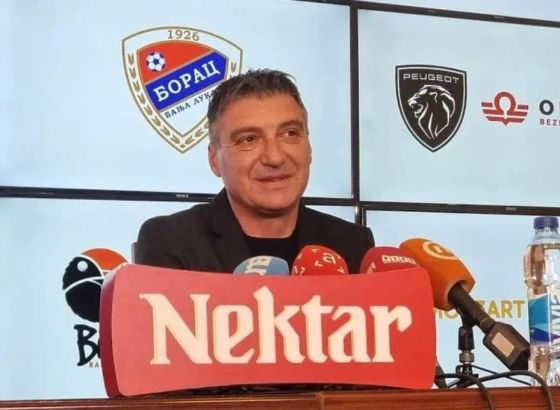 Marinović predstavljen u Borcu: Znam šta me čeka