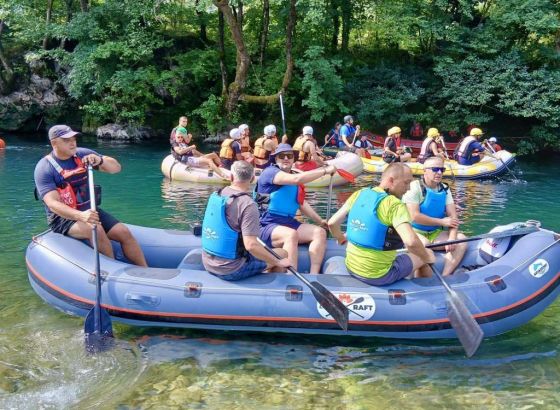 Startala prva etapa 51. Una-regate, stotine učesnika veslaju ka Štrbačkom buku