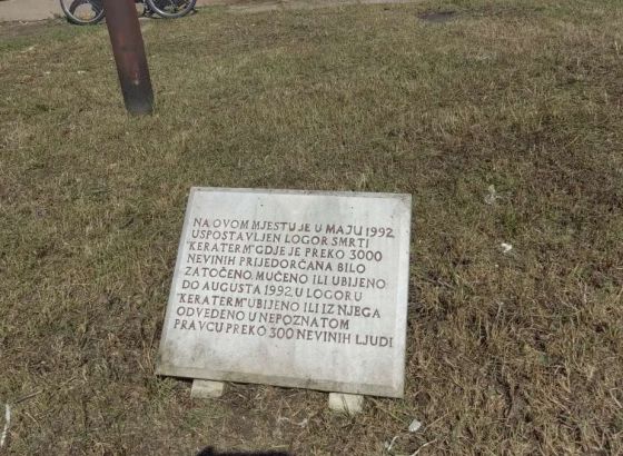 Obilježavanje 33. godišnjice zločina u logoru 'Keraterm' kod Prijedora