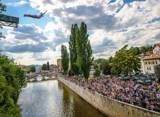 Bentbaša Cliff Diving se vraća u srce Sarajeva