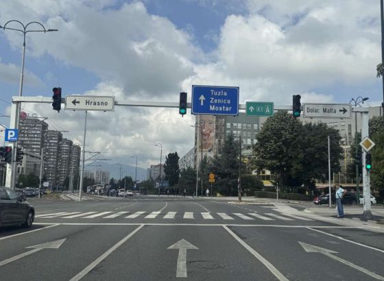 Počinju radovi na zamjeni semaforskih portala na glavnoj saobraćajnici u Sarajevu