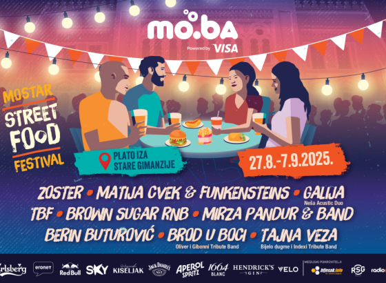 MoBa Street Food Festival donosi bogat gastronomski i glazbeni program