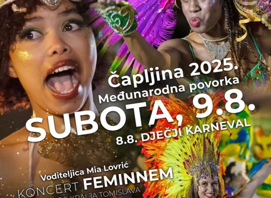 Međunarodni ljetni karneval Čapljina 8. i 9. kolovoza
