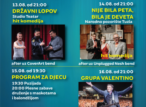 Peti međunarodni Festival kulture Busovača 2025. donosi bogat i raznovrsni program