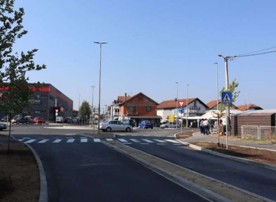 Brčko: Izvode se završni radovi na kružnom raskrižju 'Klanac' vrijednom 860.000 KM
