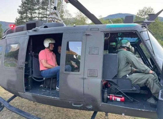 Helez odobrio angažman helikoptera OSBiH na gašenju požara u Crnoj Gori