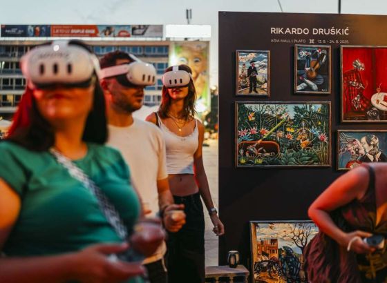 XANTEA 2502 CUBE X: Prva imerzivna digitalna izložba Rikarda Druškića